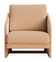 Sakina Brown Lounge Chair - Ornate Home
