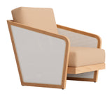 Sakina Brown Lounge Chair - Ornate Home