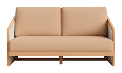 Sakina Brown Outdoor Sofa - Ornate Home