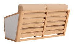 Sakina Brown Outdoor Sofa - Ornate Home