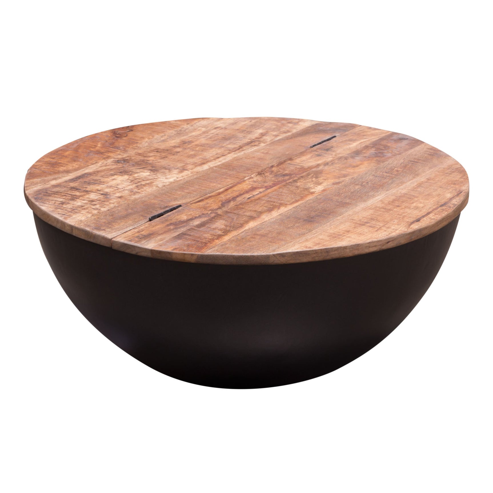 Salem Round Drum Coffee Table - Ornate Home