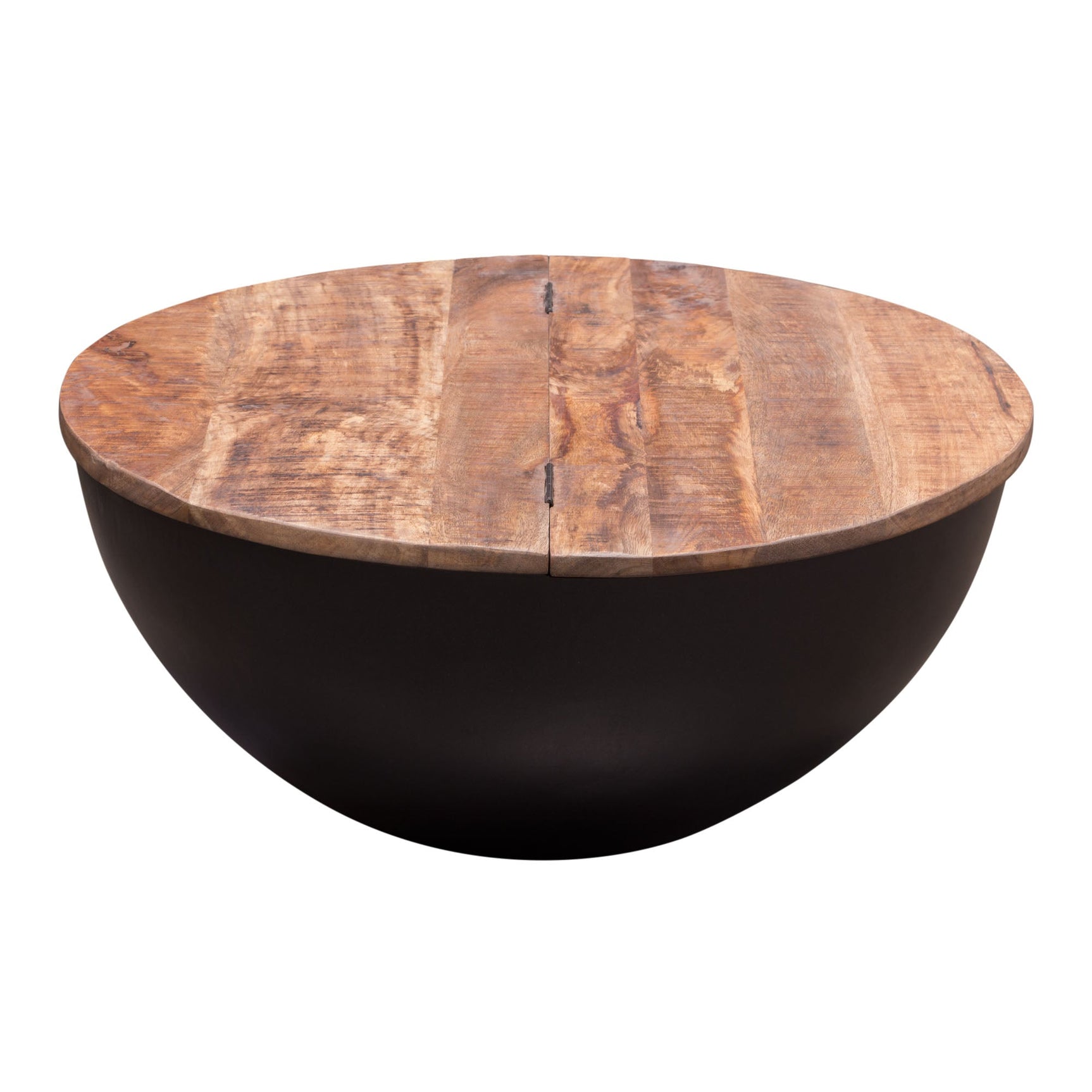 Salem Round Drum Coffee Table - Ornate Home