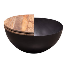 Salem Round Drum Coffee Table - Ornate Home