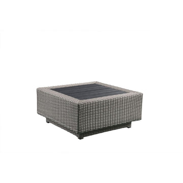 Salena Beige/Gray Patio Sectional w/ Cocktail Table - Ornate Home