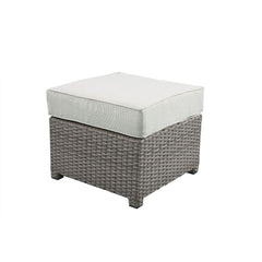 Salena Patio Sofa w/ Ottoman 2pc Set - Ornate Home