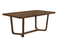 Salerno Walnut/Beige Dining Set - Ornate Home