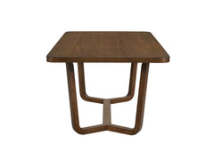 Salerno Walnut/Beige Dining Set - Ornate Home
