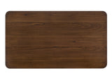 Salerno Walnut/Beige Dining Set - Ornate Home