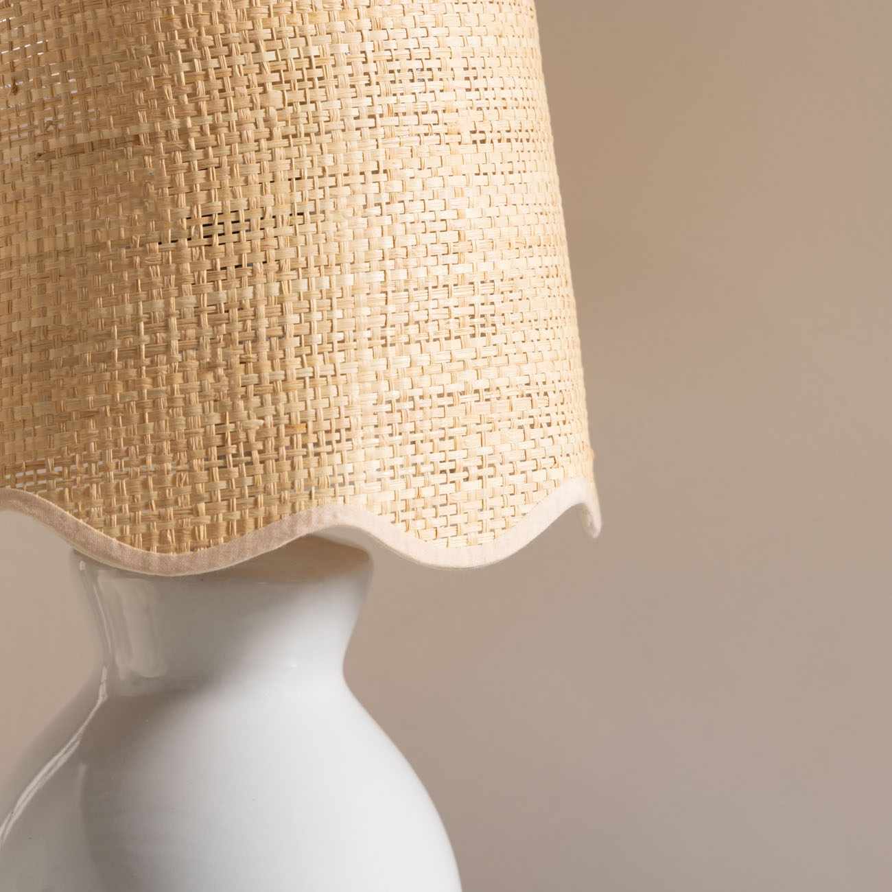 Salgareda Grey Ceramic Table Lamp - Ornate Home