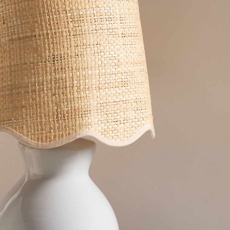 Salgareda Grey Ceramic Table Lamp - Ornate Home