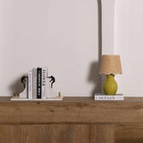 Salgareda Olive Rattan Table Lamp - Ornate Home