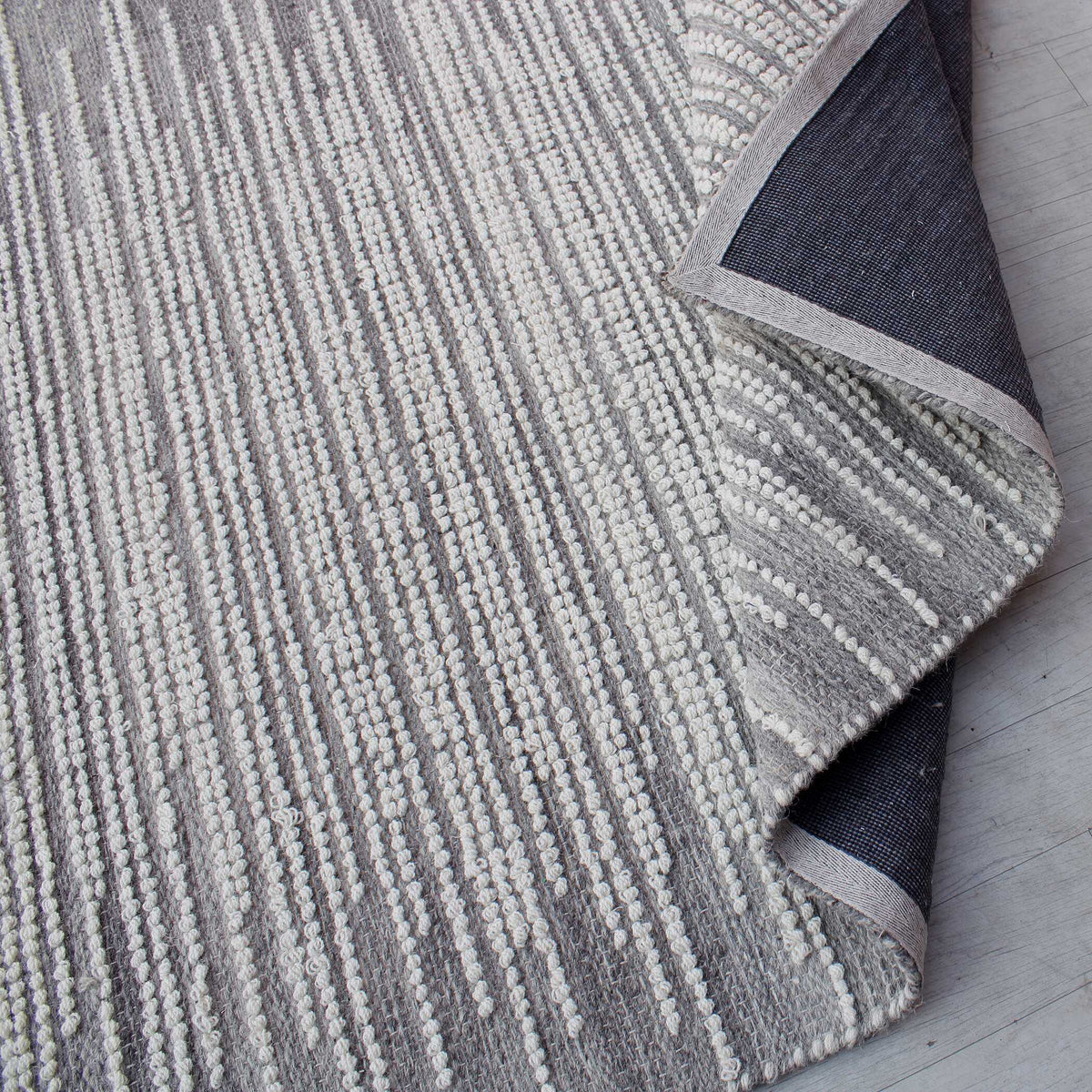 Salida Gray Wool 8 X 10 Rug - Ornate Home