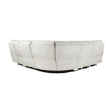 Salida White 5-Piece Modular Power Reclining Sectional - Ornate Home