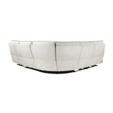 Salida White 5-Piece Modular Power Reclining Sectional - Ornate Home