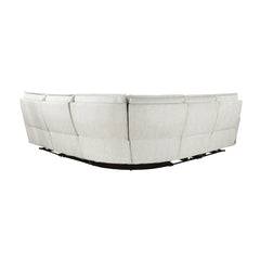 Salida White 5-Piece Modular Power Reclining Sectional - Ornate Home