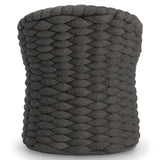 Salinas Dark Umber/White/Cream Arm Chair - Ornate Home