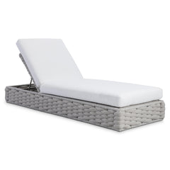 Salinas Gray Outdoor Chaise - Ornate Home