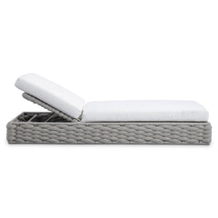 Salinas Gray Outdoor Chaise - Ornate Home