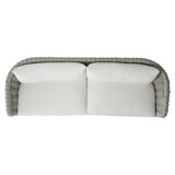 Salinas Nordic Grey Outdoor Sofa - Ornate Home