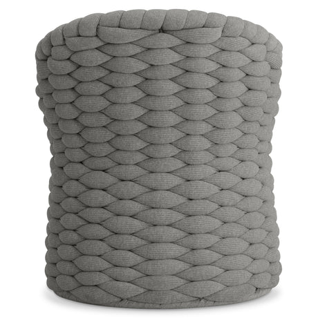 Salinas Nordic Grey/White/Cream Arm Chair - Ornate Home