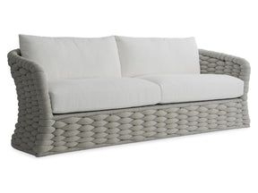 Salinas Taupe Grey/Grey Outdoor Sofa - Ornate Home