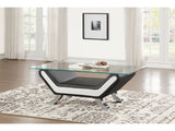 Salisbury Black/White Cocktail Table - Ornate Home