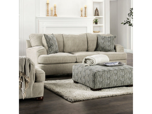 Salisbury Cream Loveseat - Ornate Home