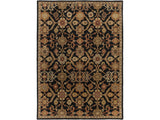 Salix Hand Tufted Black Wool Rug - Ornate Home