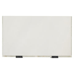 Salka White/Selenite Nightstand - Ornate Home
