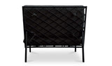 Salma Speckled Charcoal Outdoor Accent Chair - Ornate Home