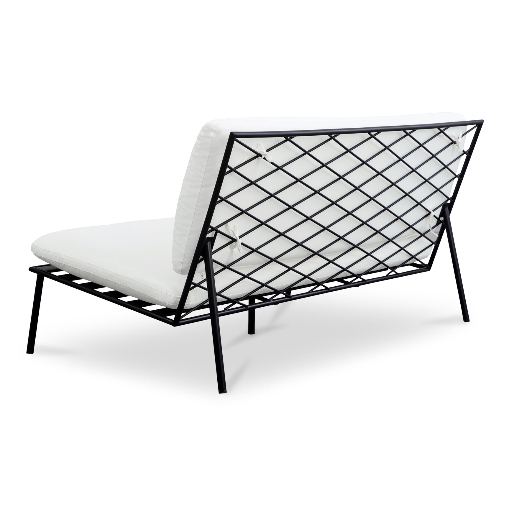 Salma White Outdoor Sofa - Ornate Home