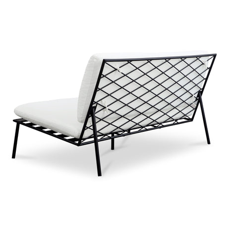 Salma White Outdoor Sofa - Ornate Home