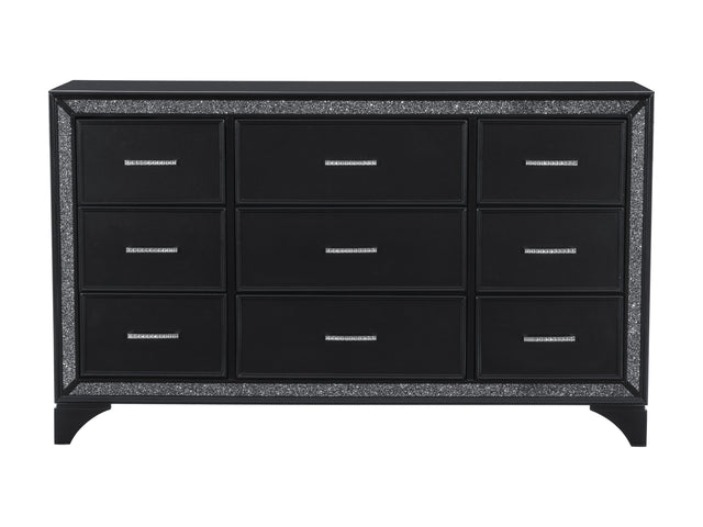Salon Black Dresser - Ornate Home