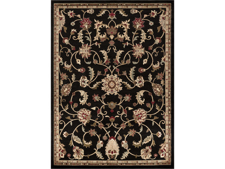 Salona Luxe Black Rug - Ornate Home