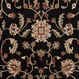 Salona Luxe Black Rug - Ornate Home