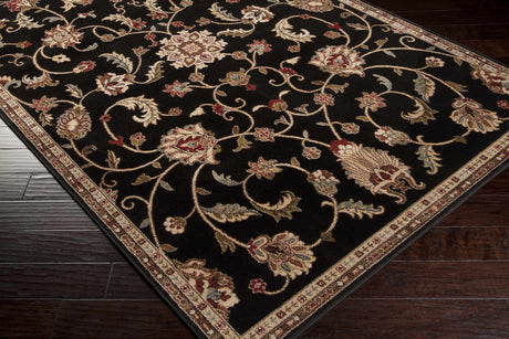 Salona Luxe Black Rug - Ornate Home