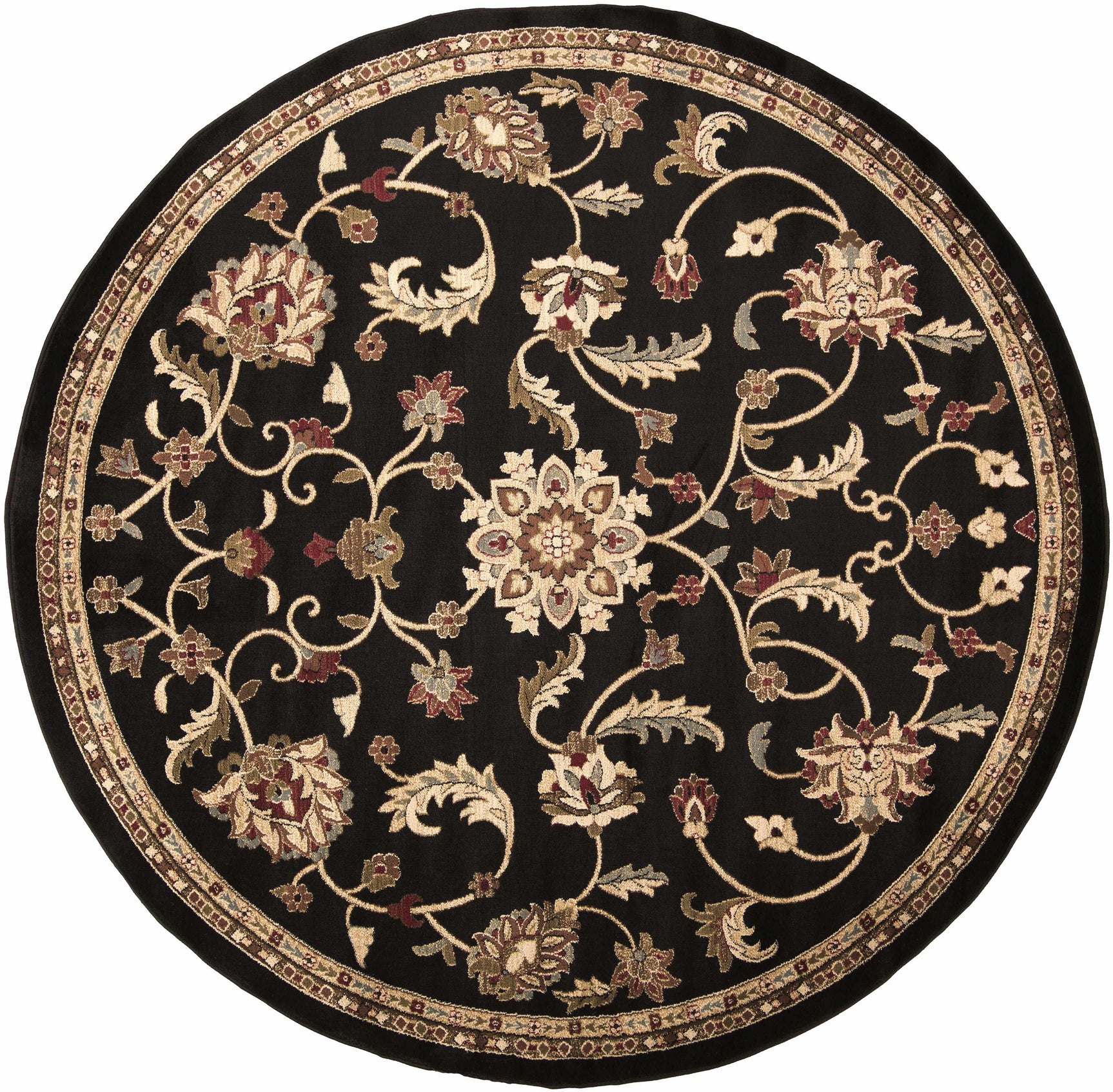 Salona Luxe Black Rug - Ornate Home