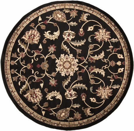Salona Luxe Black Rug - Ornate Home