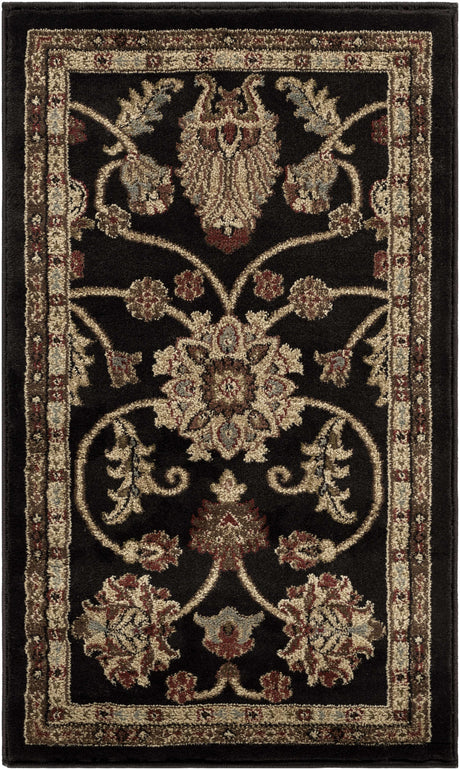 Salona Luxe Black Rug - Ornate Home