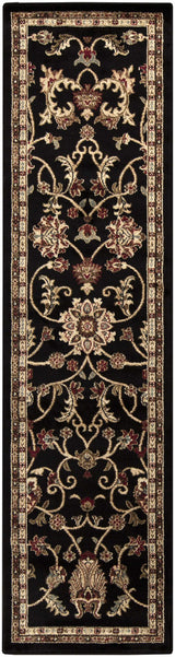 Salona Luxe Black Rug - Ornate Home