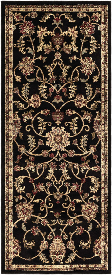 Salona Luxe Black Rug - Ornate Home