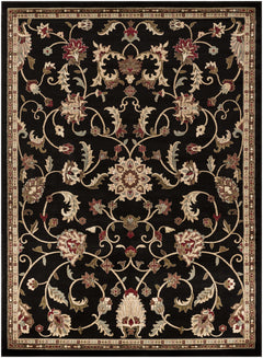 Salona Luxe Black Rug - Ornate Home