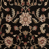 Salona Luxe Black Rug - Ornate Home