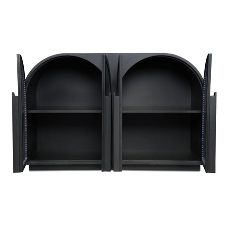 Salone Black Cabinet - Ornate Home