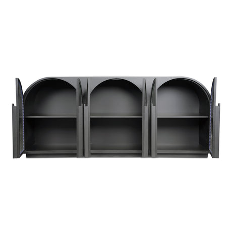 Salone Black Sideboard - Ornate Home
