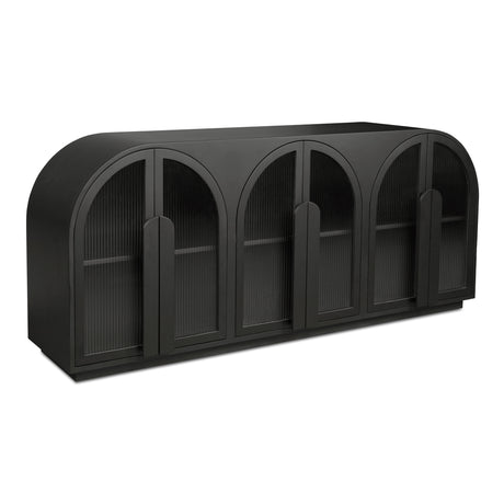 Salone Black Sideboard - Ornate Home
