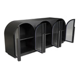 Salone Black Sideboard - Ornate Home