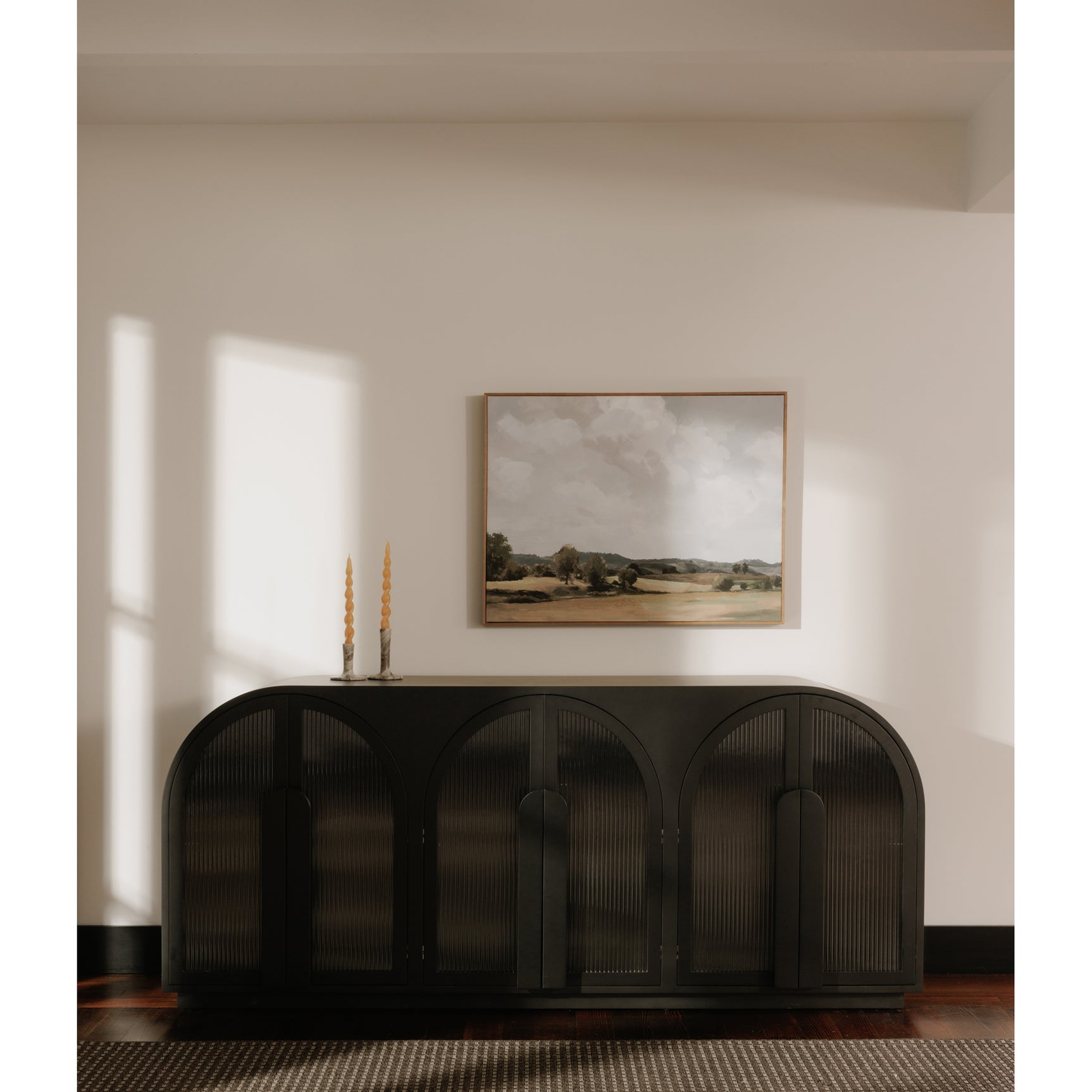 Salone Black Sideboard - Ornate Home