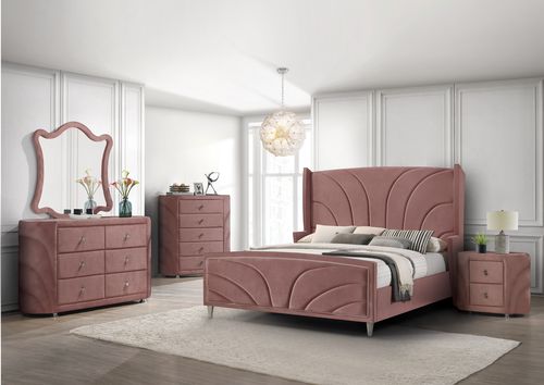 Salonia Eastern King Bed - Ornate Home
