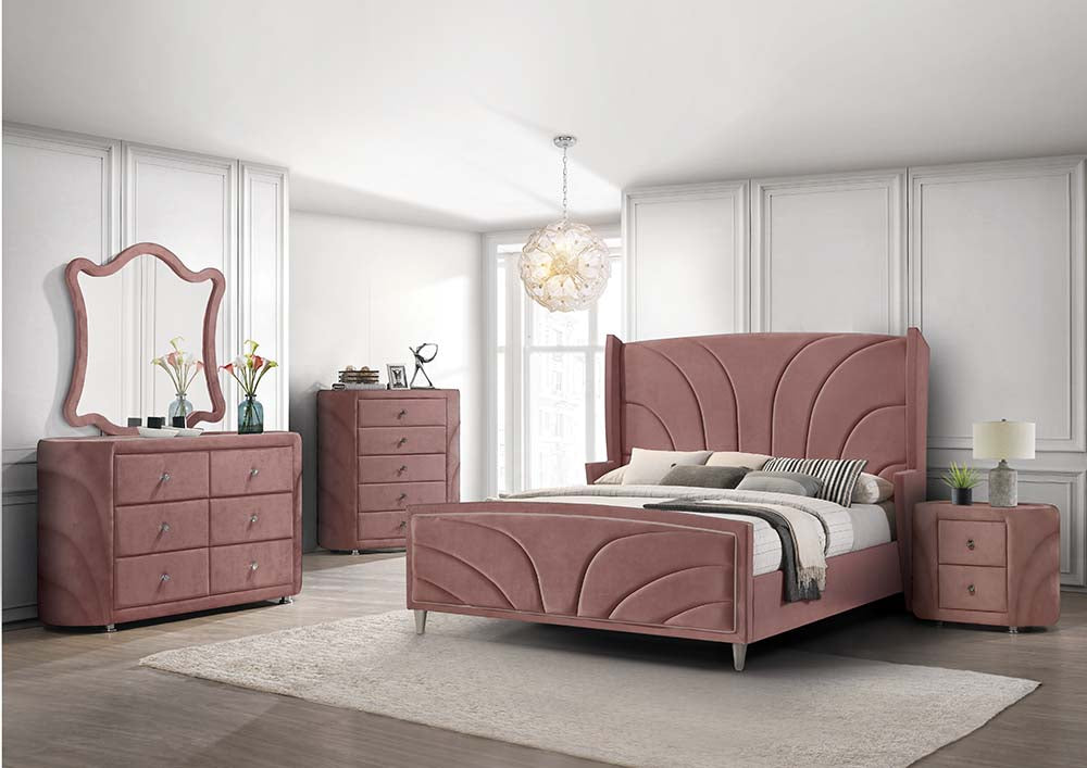 Salonia Queen Bed - Ornate Home